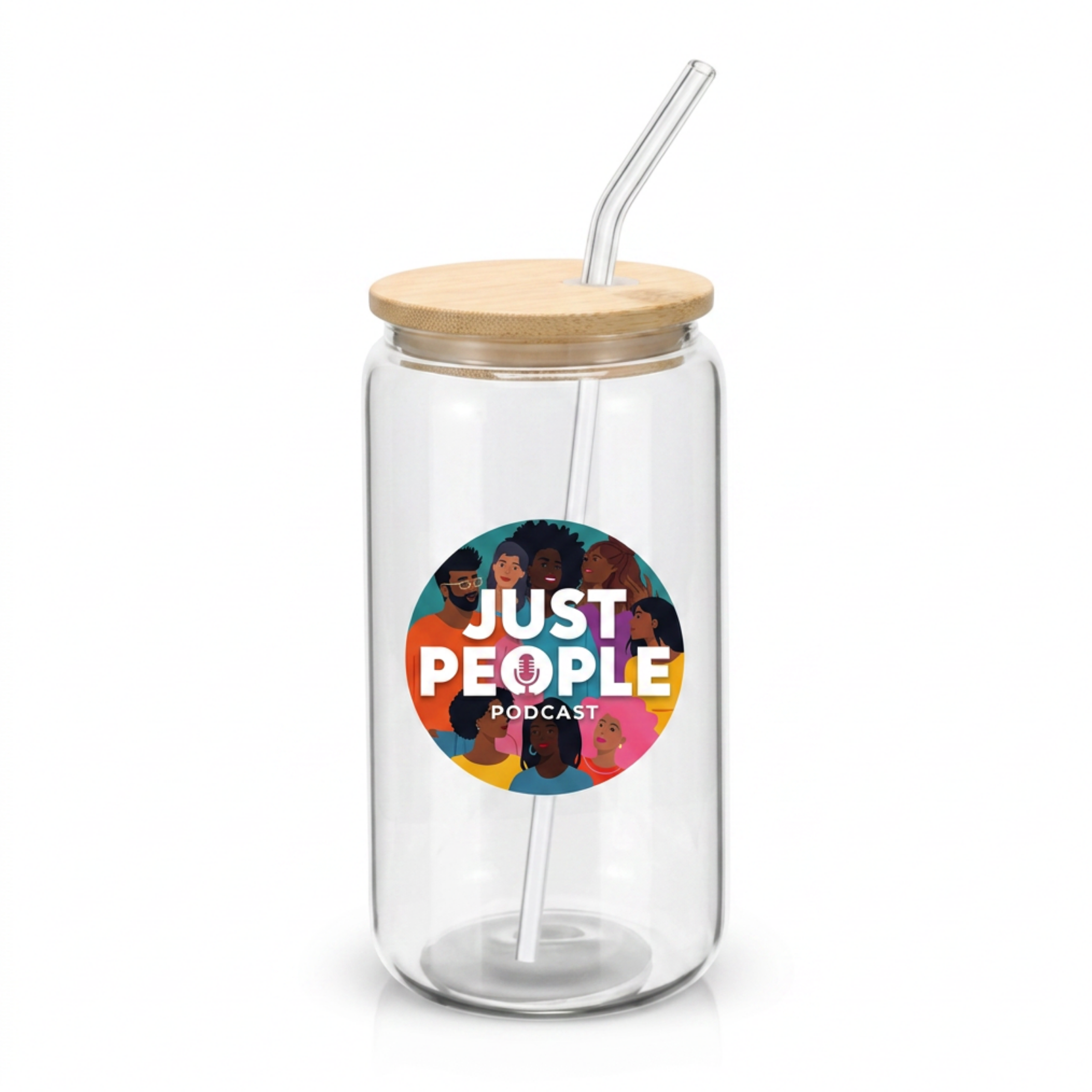 Logo Glass Tumbler